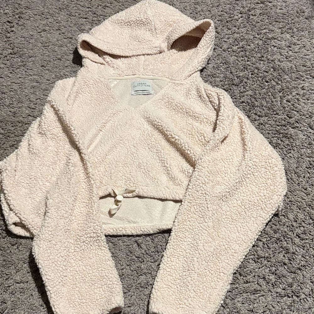Urban Outfitters Cream women’s Hooded Cape